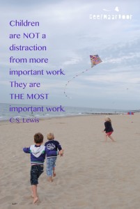 children are not a distraction from more important work